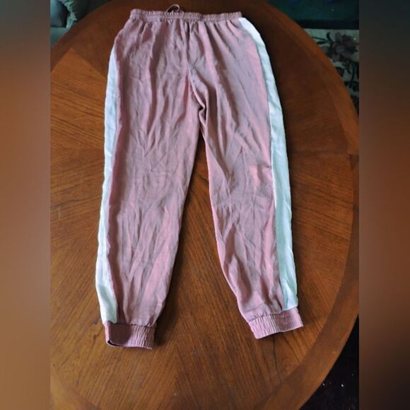Kids Striped Jogger Pants - Size: Small    (1175) - Picture 3 of 4